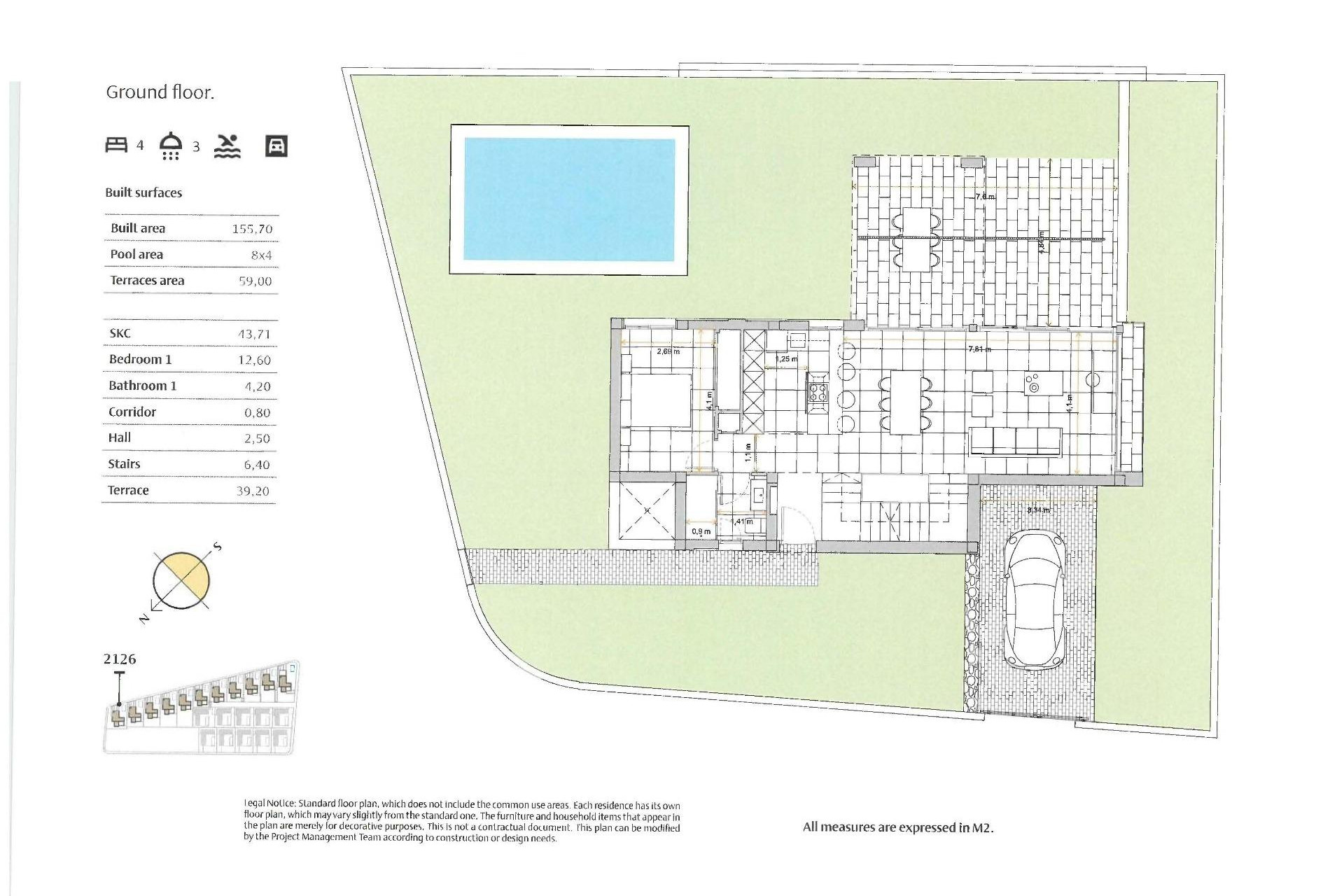 Nouvelle construction - Villa Individuelle - Algorfa - La Finca Golf