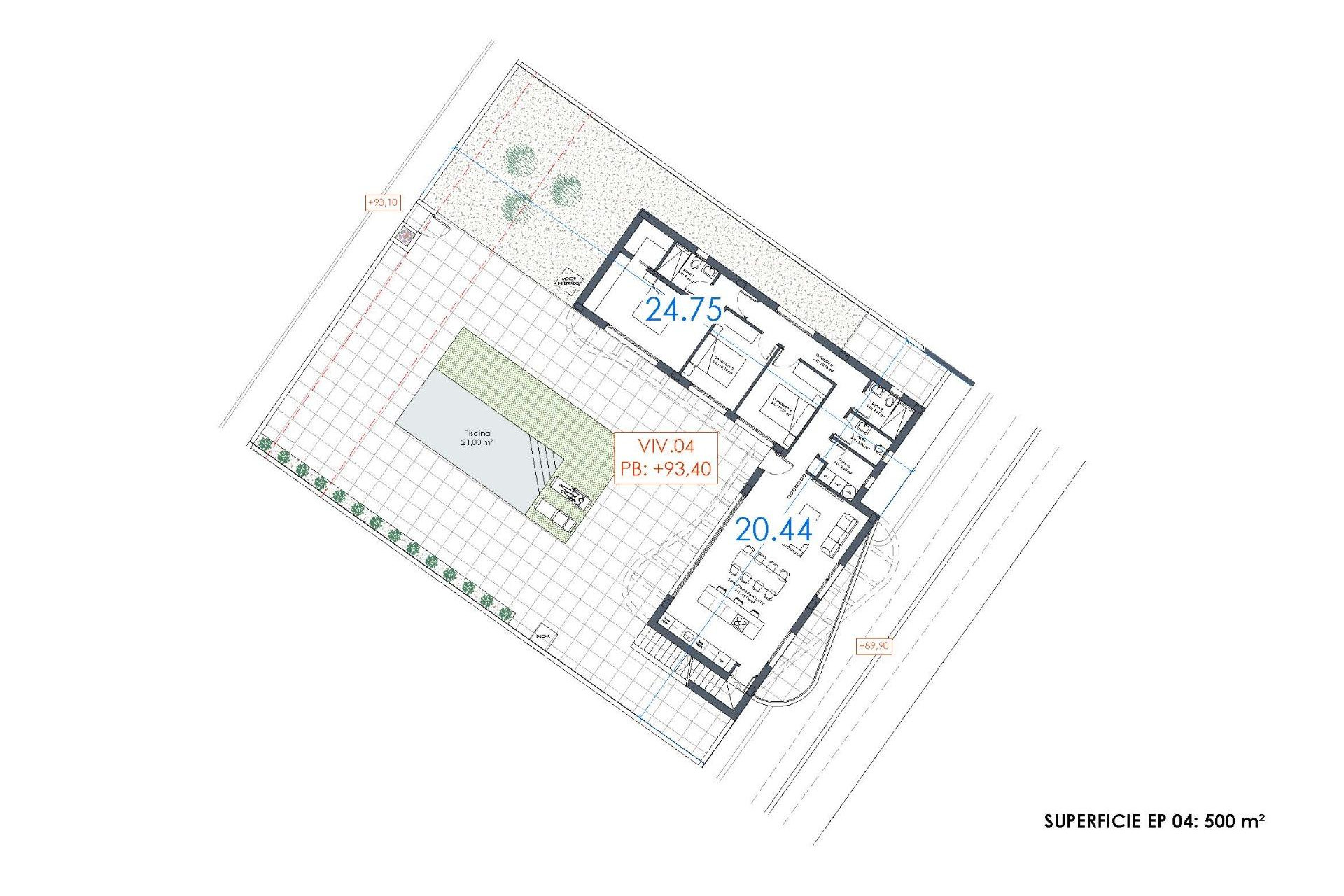 Nouvelle construction - Villa Individuelle - Algorfa - La Finca Golf
