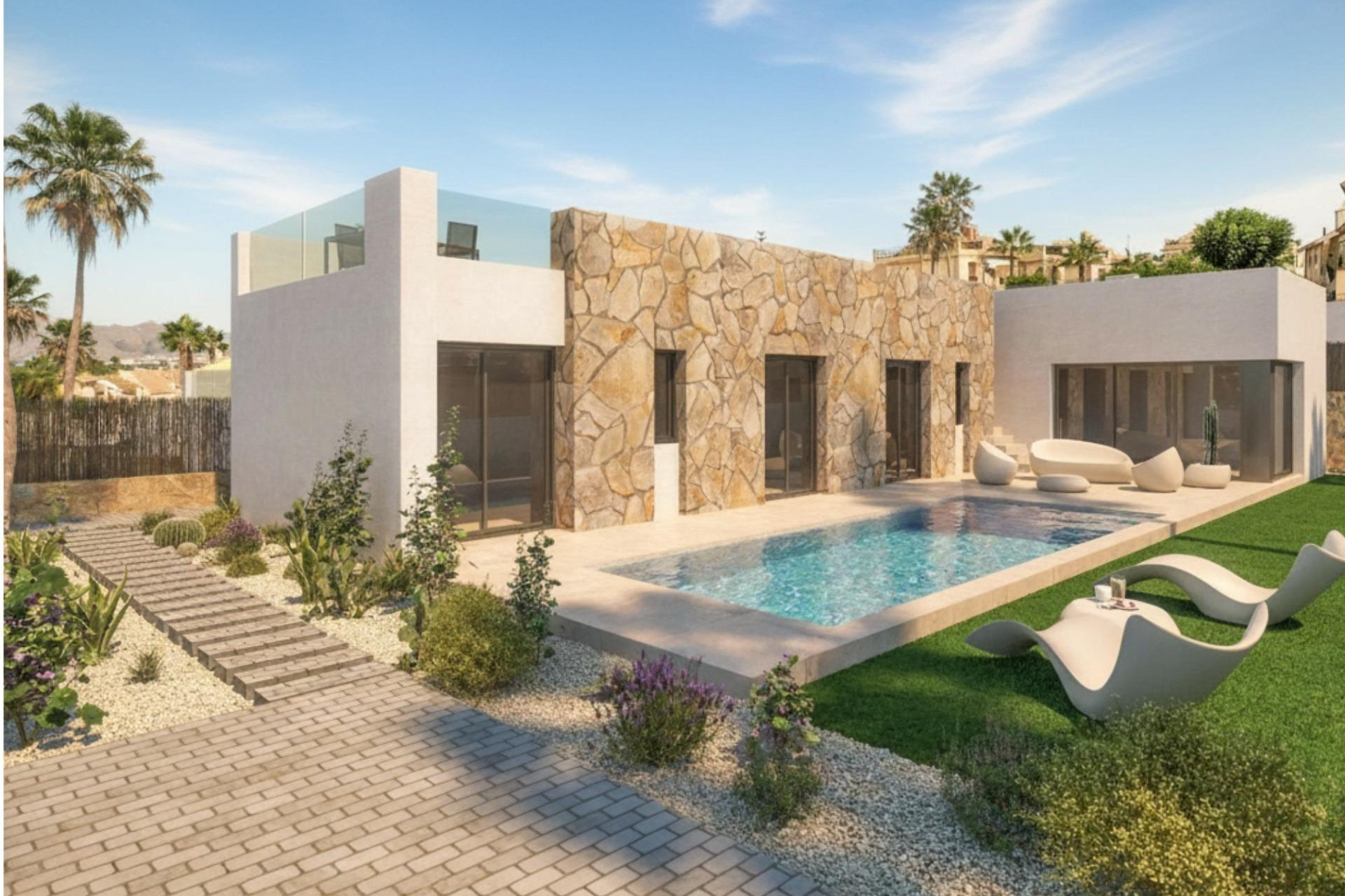 Nouvelle construction - Villa Individuelle - Algorfa - La Finca Golf
