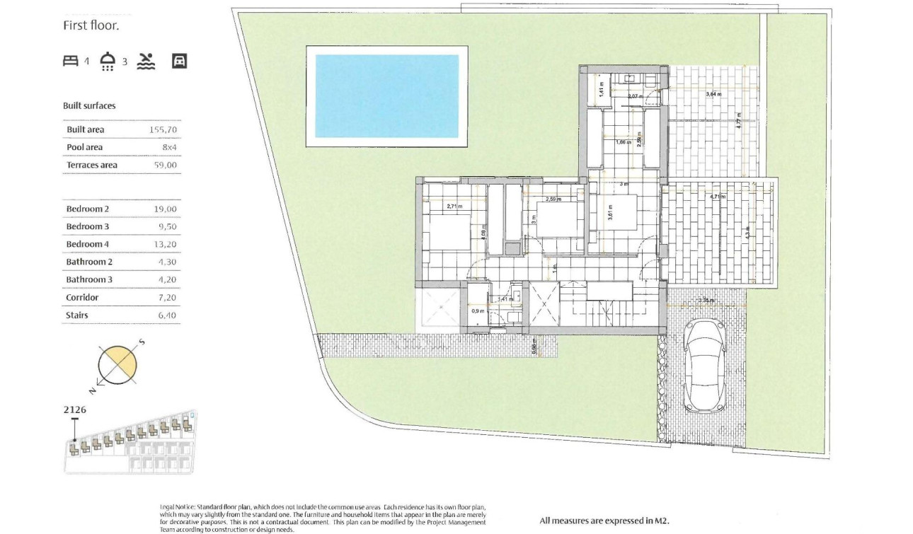 Nouvelle construction - Villa Individuelle - Algorfa - La Finca Golf