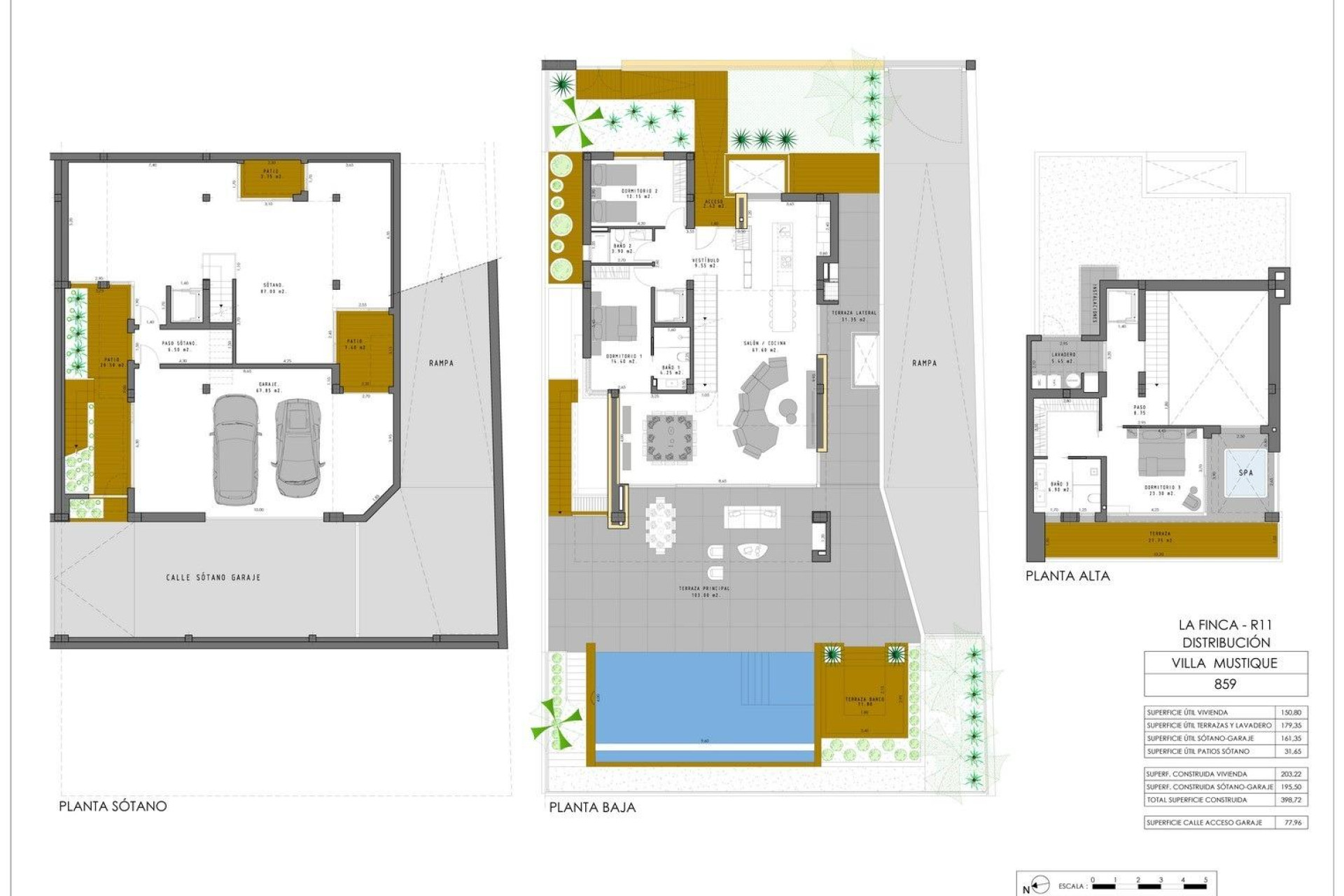 Nouvelle construction - Villa Individuelle - Algorfa - La Finca Golf