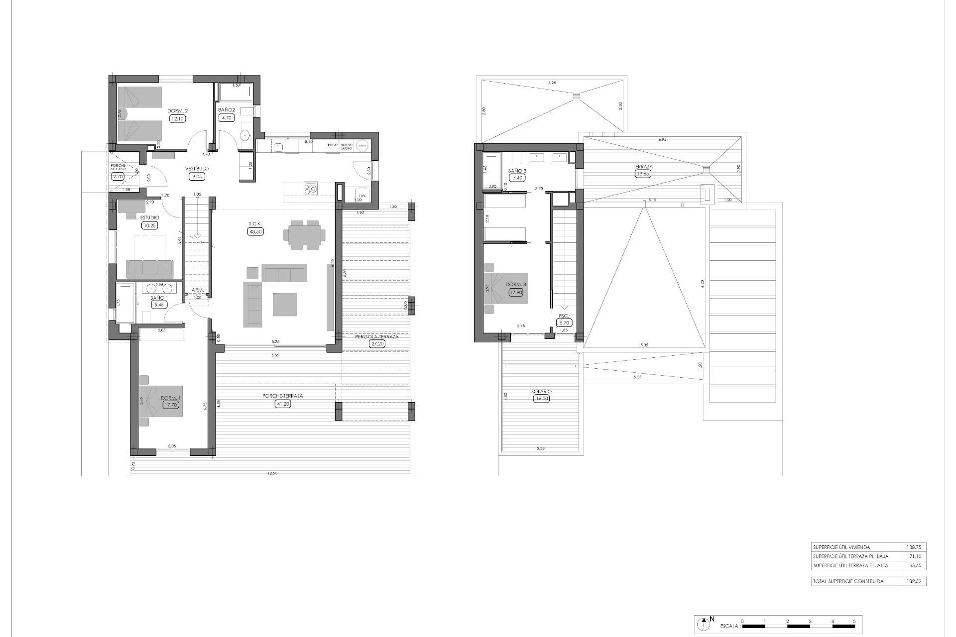 Nouvelle construction - Villa Individuelle - Algorfa - La Finca Golf