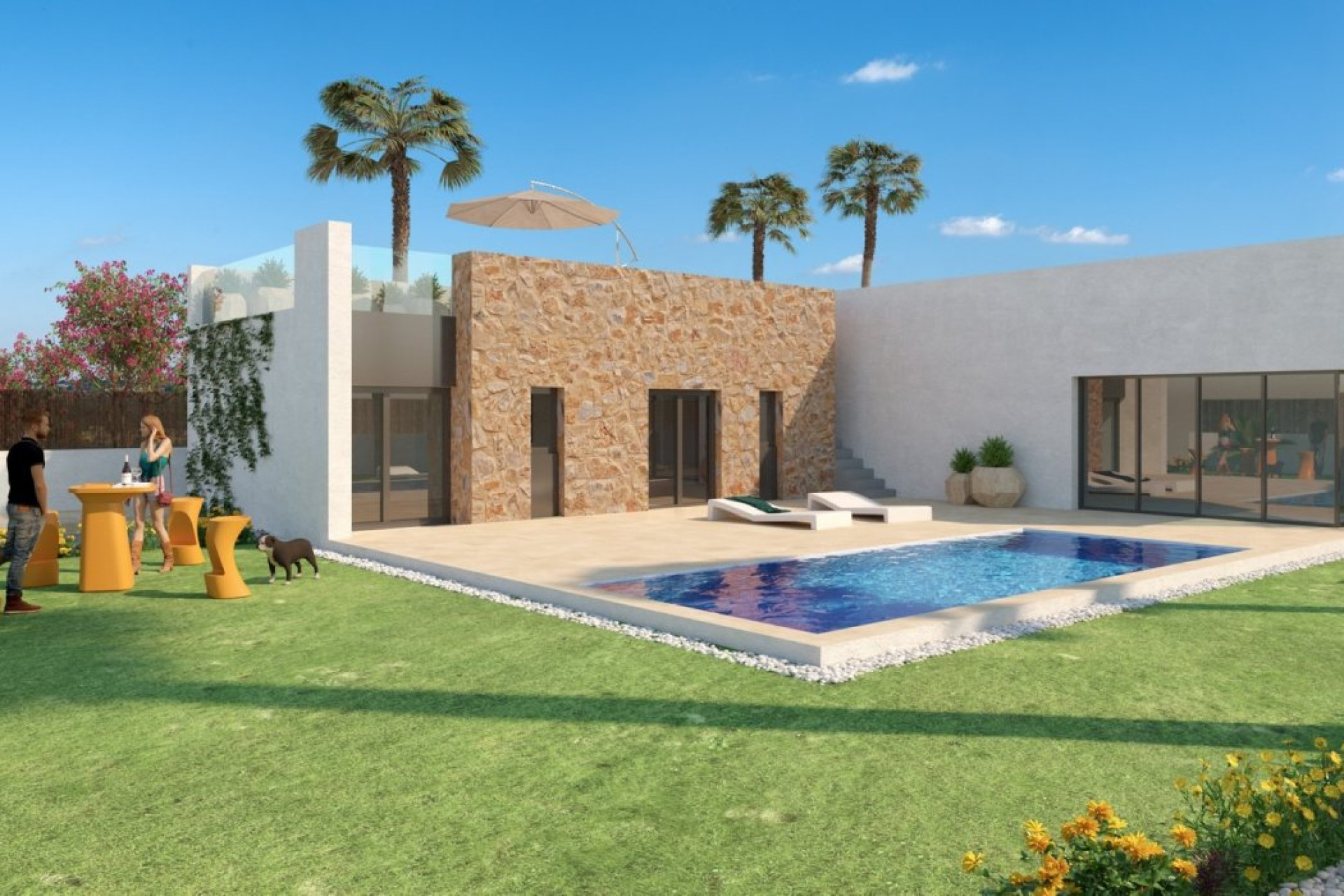 Nouvelle construction - Villa Individuelle - Algorfa - La Finca Golf