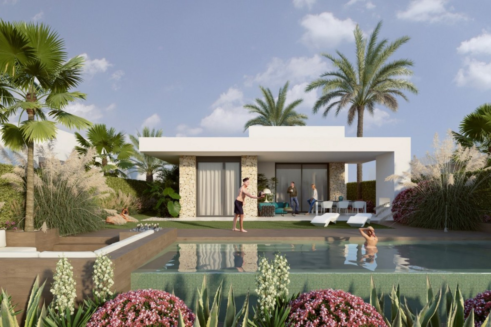 Nouvelle construction - Villa Individuelle - Algorfa - La Finca Golf