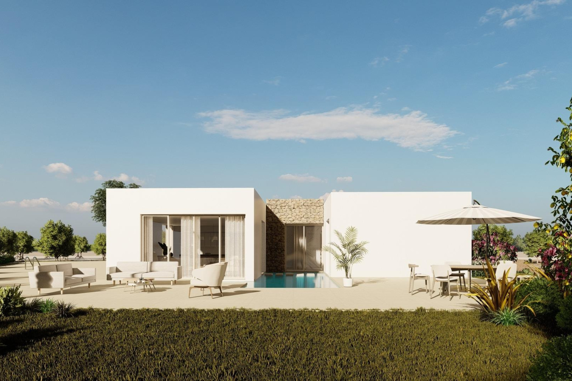 Nouvelle construction - Villa Individuelle - Algorfa - Lomas De La Juliana