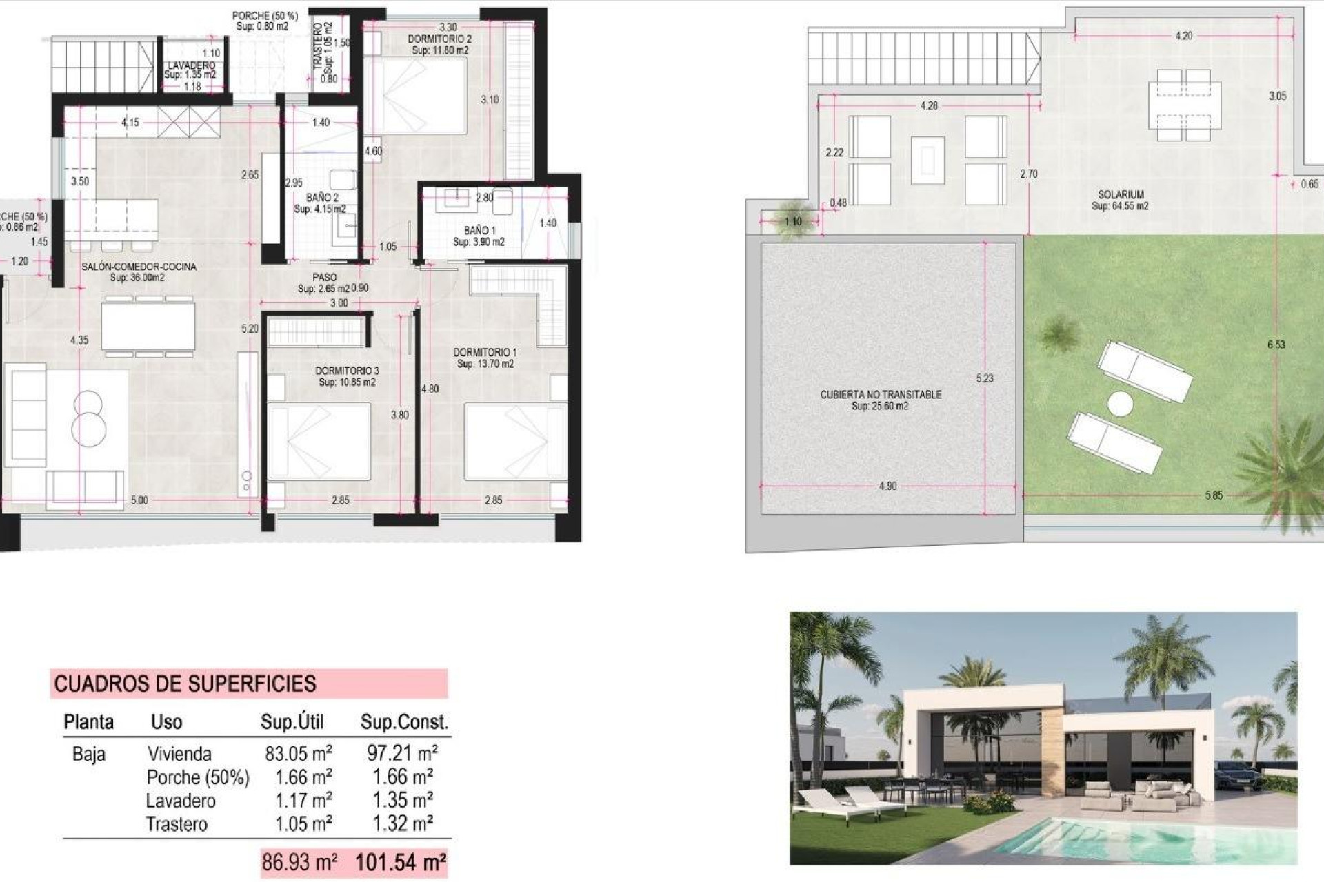Nouvelle construction - Villa Individuelle - Alhama De Murcia - Condado De Alhama