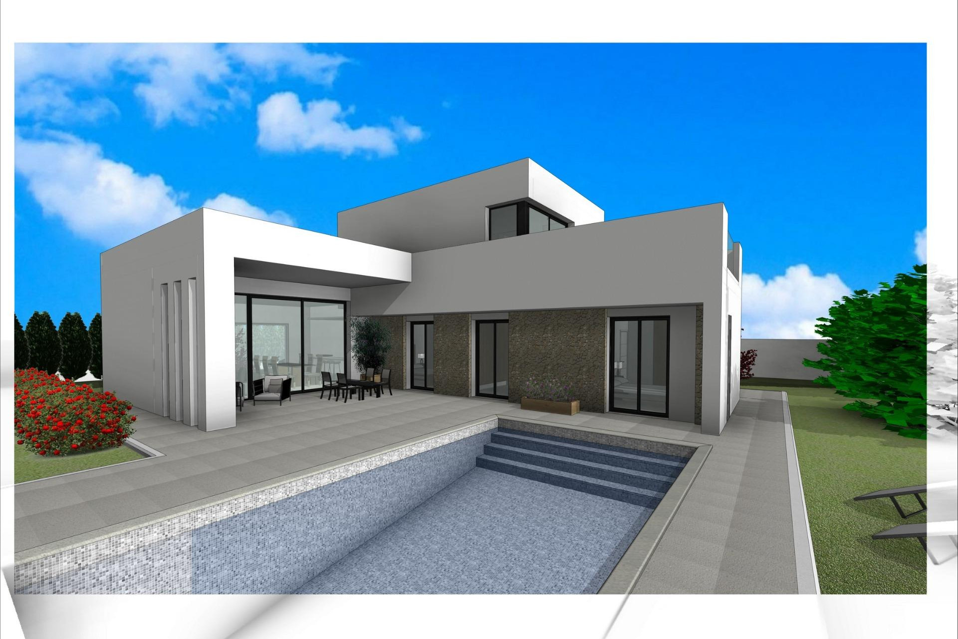 Nouvelle construction - Villa Individuelle - Aspe - Poligono 19