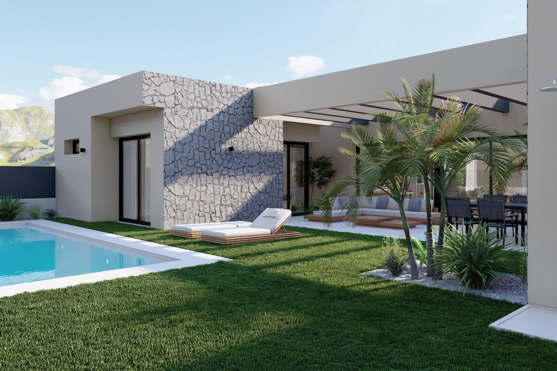 Nouvelle construction - Villa Individuelle - Banos y Mendigo - Altaona Golf