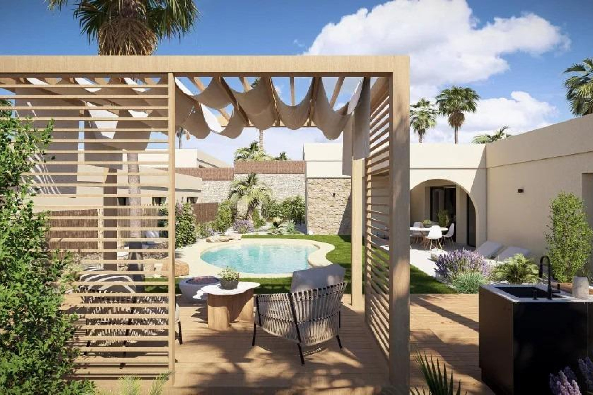 Nouvelle construction - Villa Individuelle - Banos y Mendigo - Altaona Golf