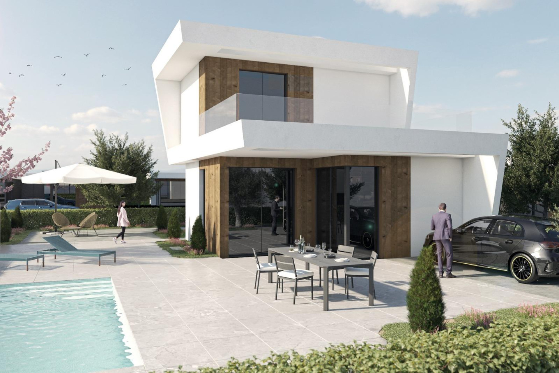Nouvelle construction - Villa Individuelle - Banos y Mendigo - Altaona Golf