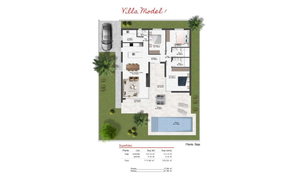 Nouvelle construction - Villa Individuelle - Banos y Mendigo - Altaona Golf