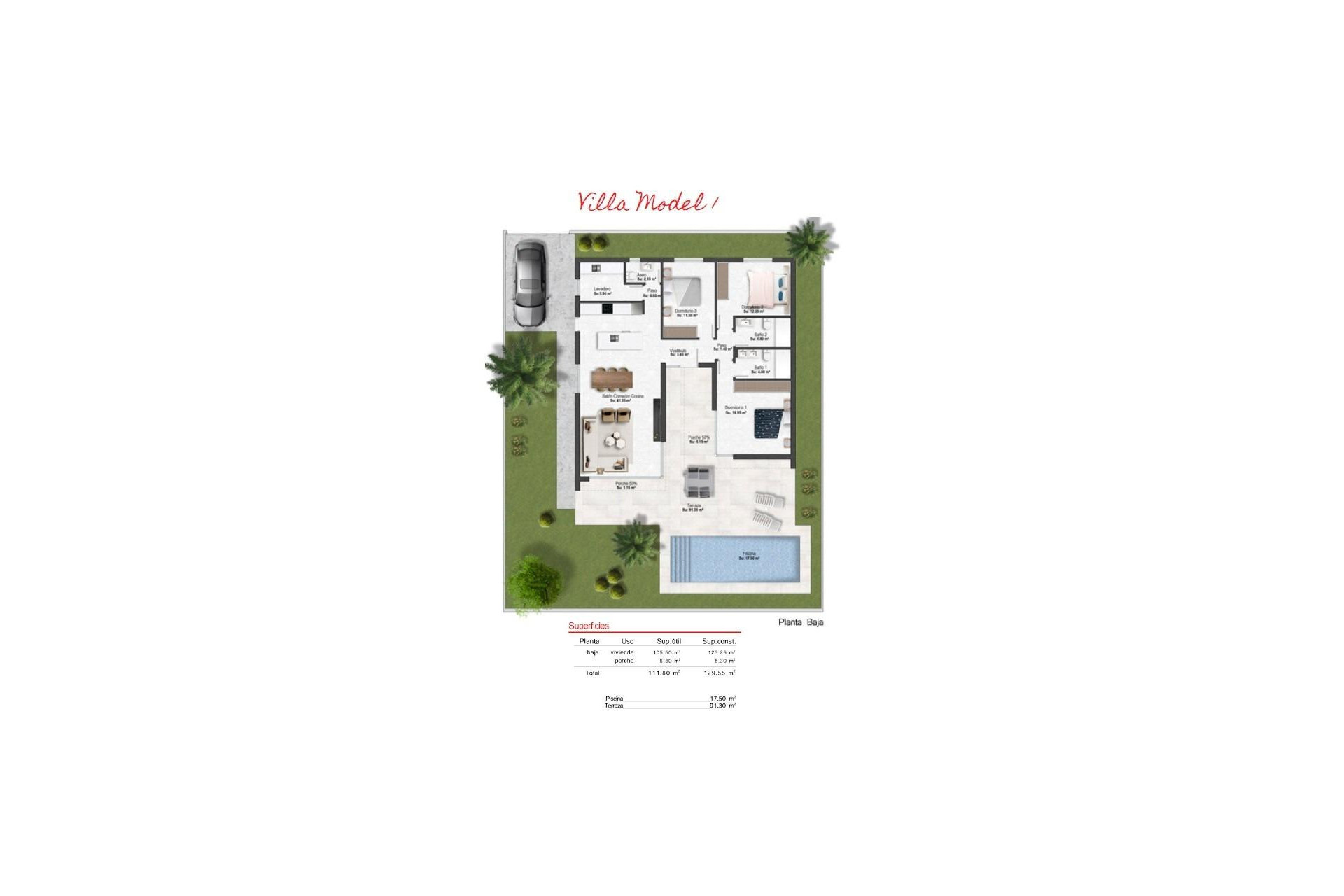 Nouvelle construction - Villa Individuelle - Banos y Mendigo - Altaona Golf