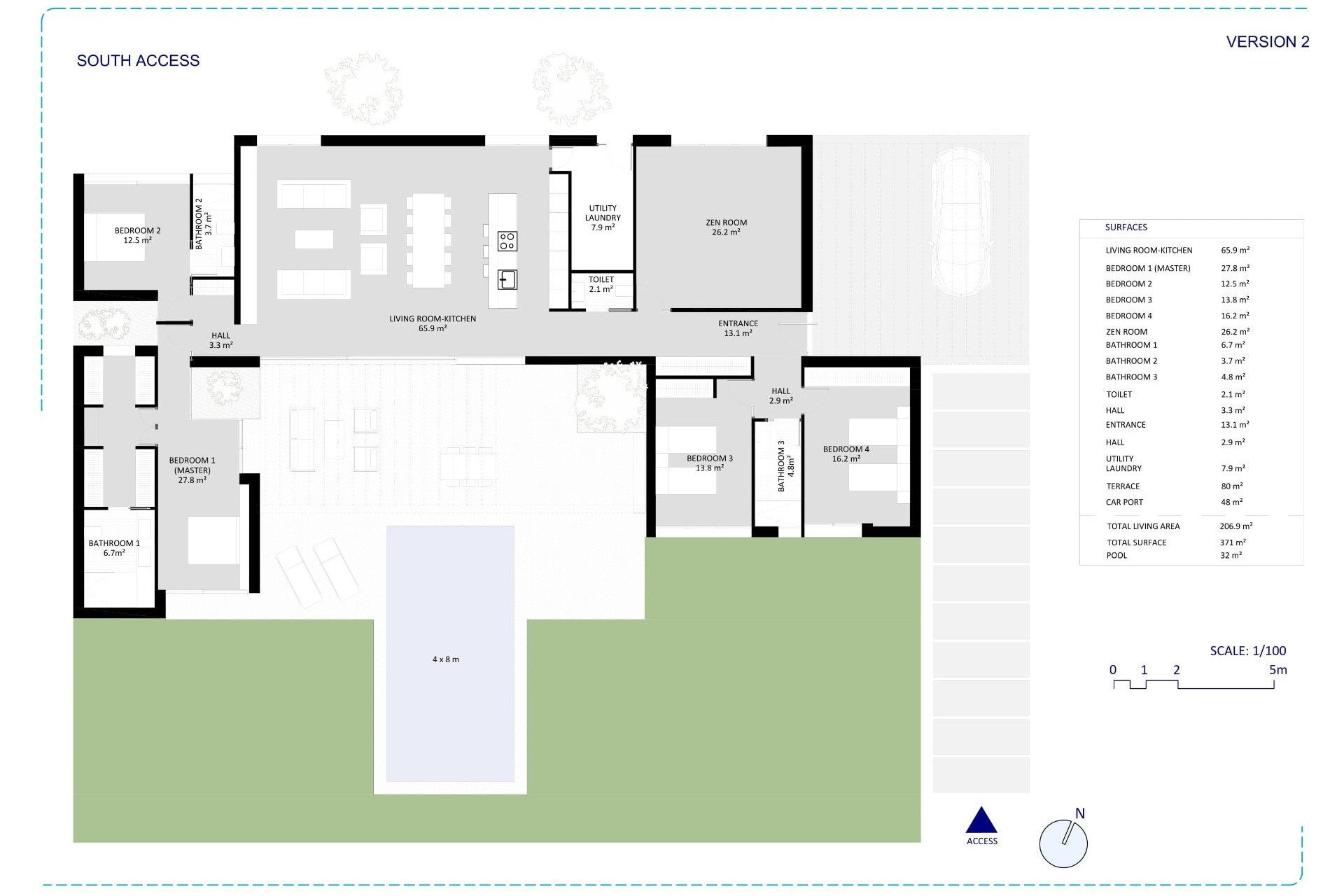 Nouvelle construction - Villa Individuelle - Banos y Mendigo - Altaona Golf