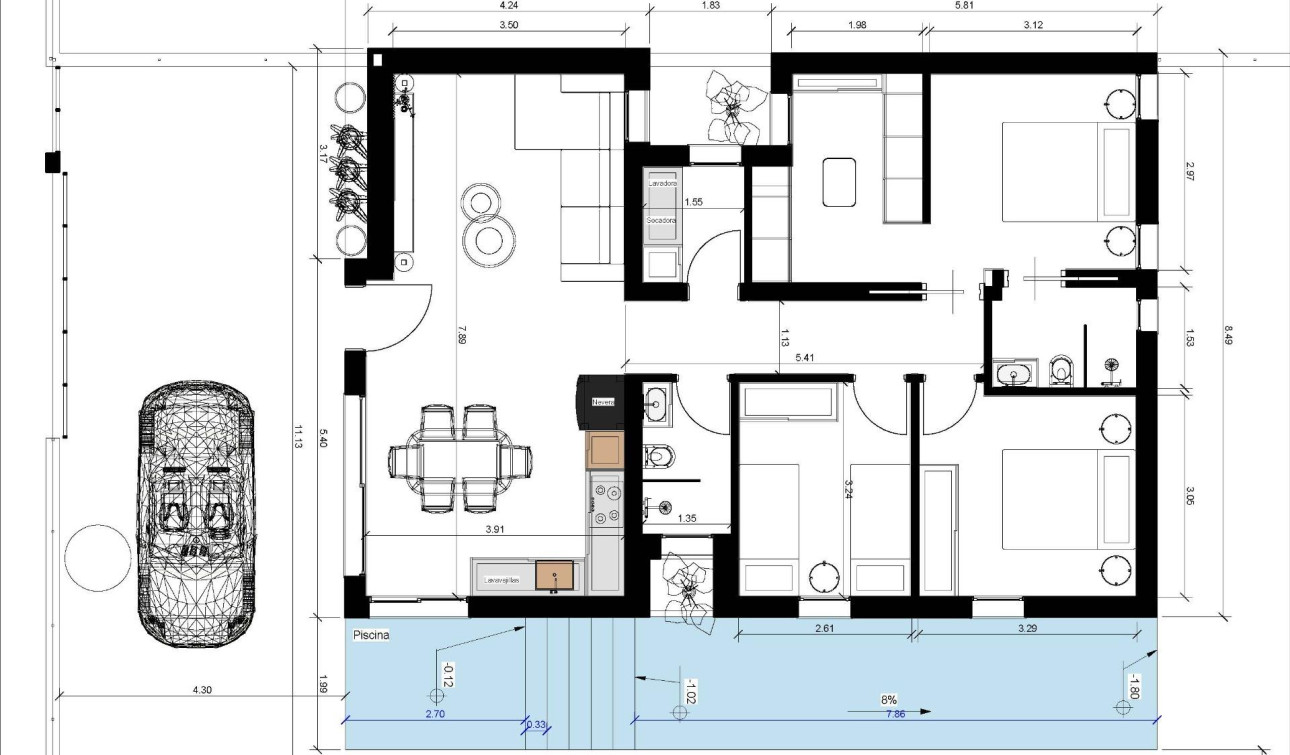 Nouvelle construction - Villa Individuelle - Benijofar - Urb. Monteazul