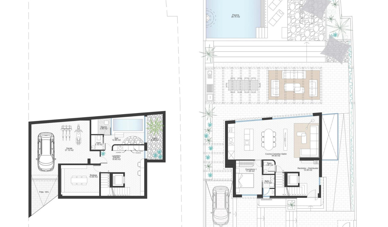 Nouvelle construction - Villa Individuelle - Cabo de Palos - Cala Flores