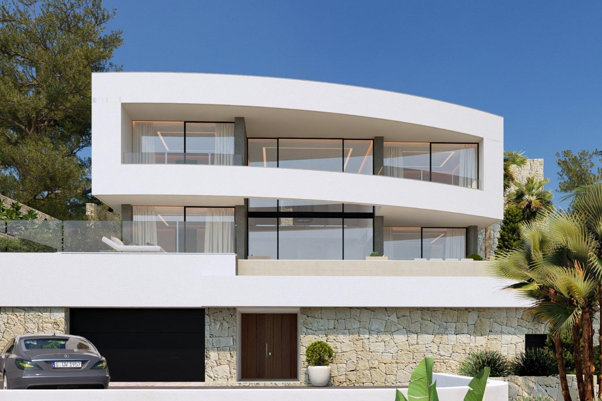 Nouvelle construction - Villa Individuelle - Calpe - Empedrola