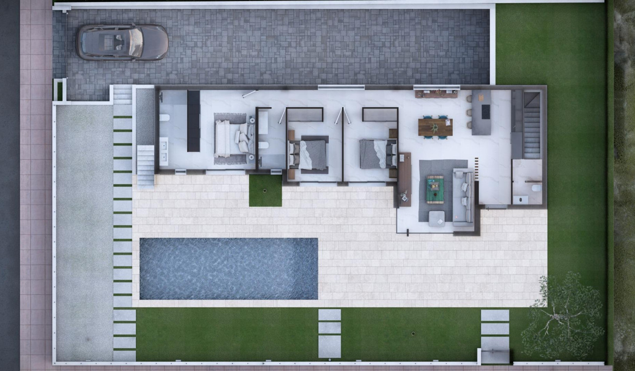 Nouvelle construction - Villa Individuelle - Ciudad Quesada - Doña pepa