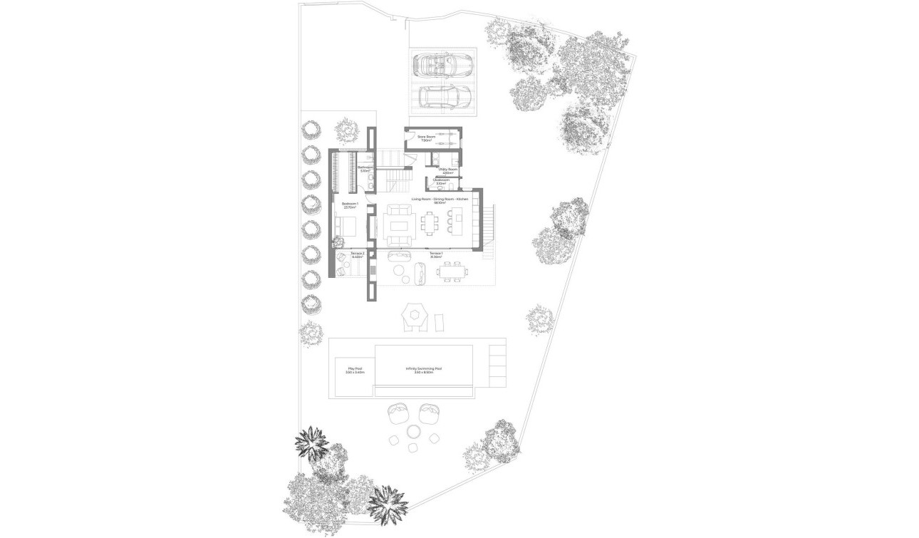 Nouvelle construction - Villa Individuelle - Cuevas Del Almanzora - Desert Springs Golf Club