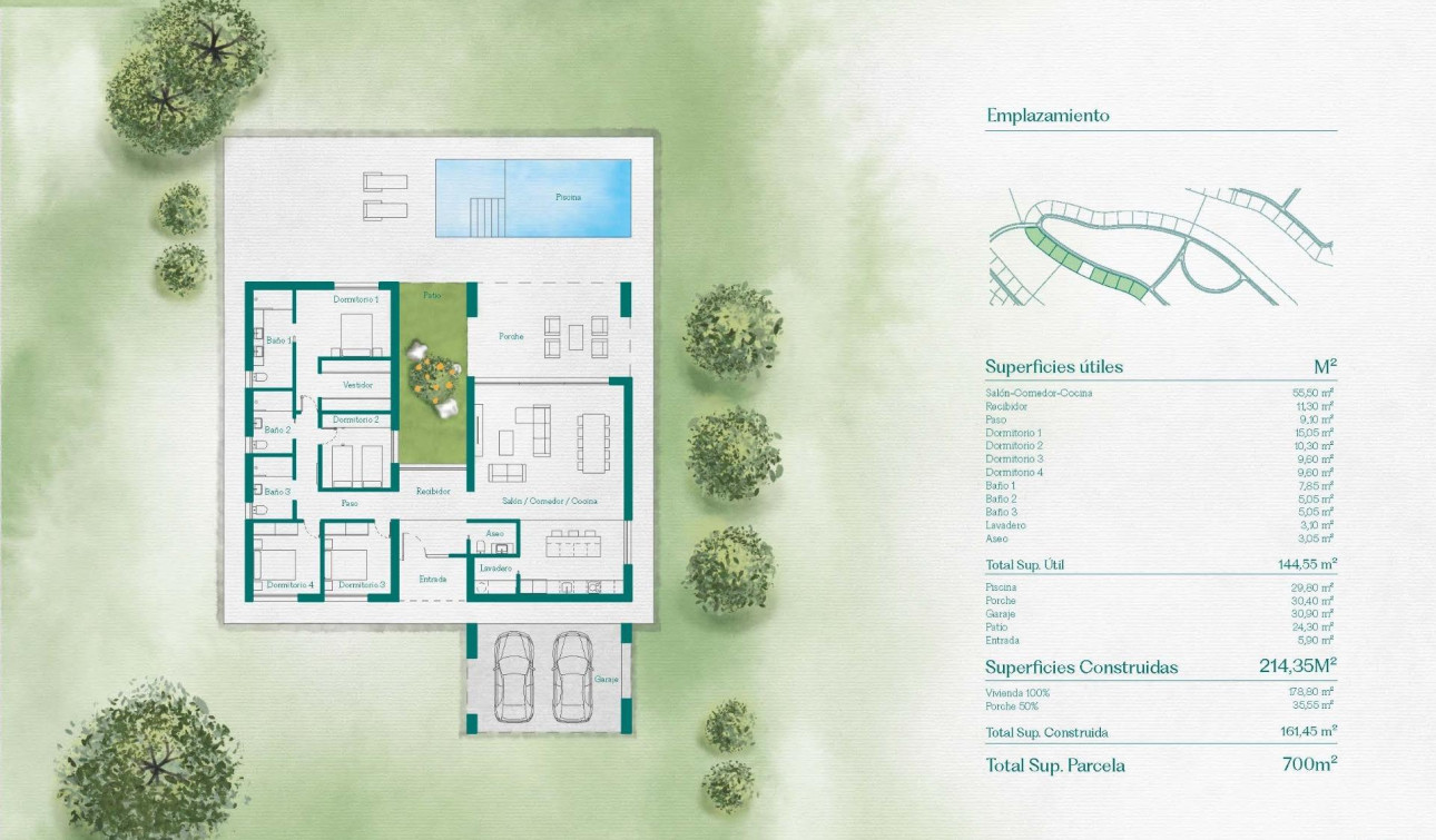 Nouvelle construction - Villa Individuelle - Fuente Álamo - Hacienda del Alamo