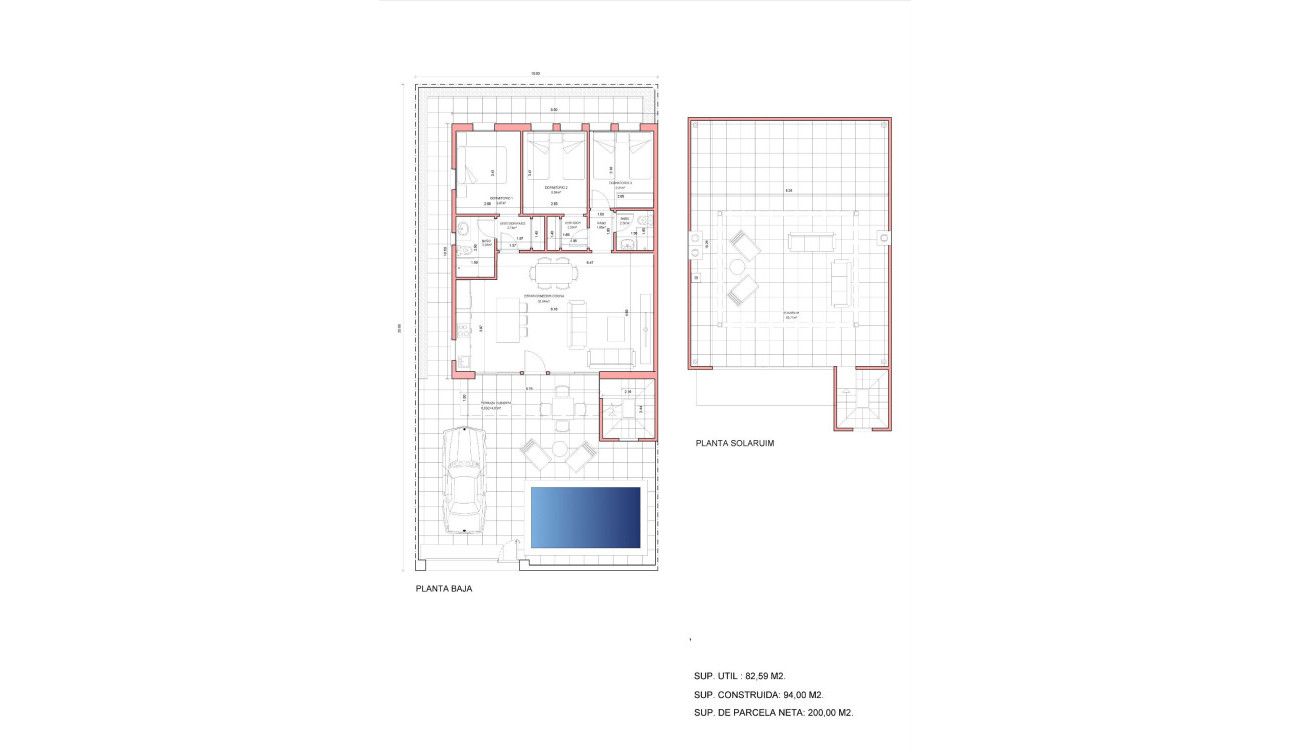 Nouvelle construction - Villa Individuelle - Fuente Alamo - La Pinilla