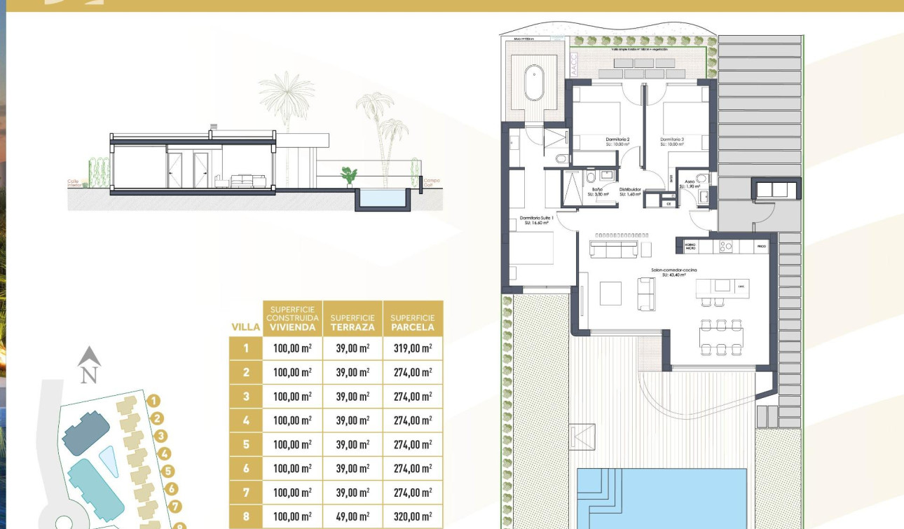 Nouvelle construction - Villa Individuelle - Los Alcazares - Serena Golf