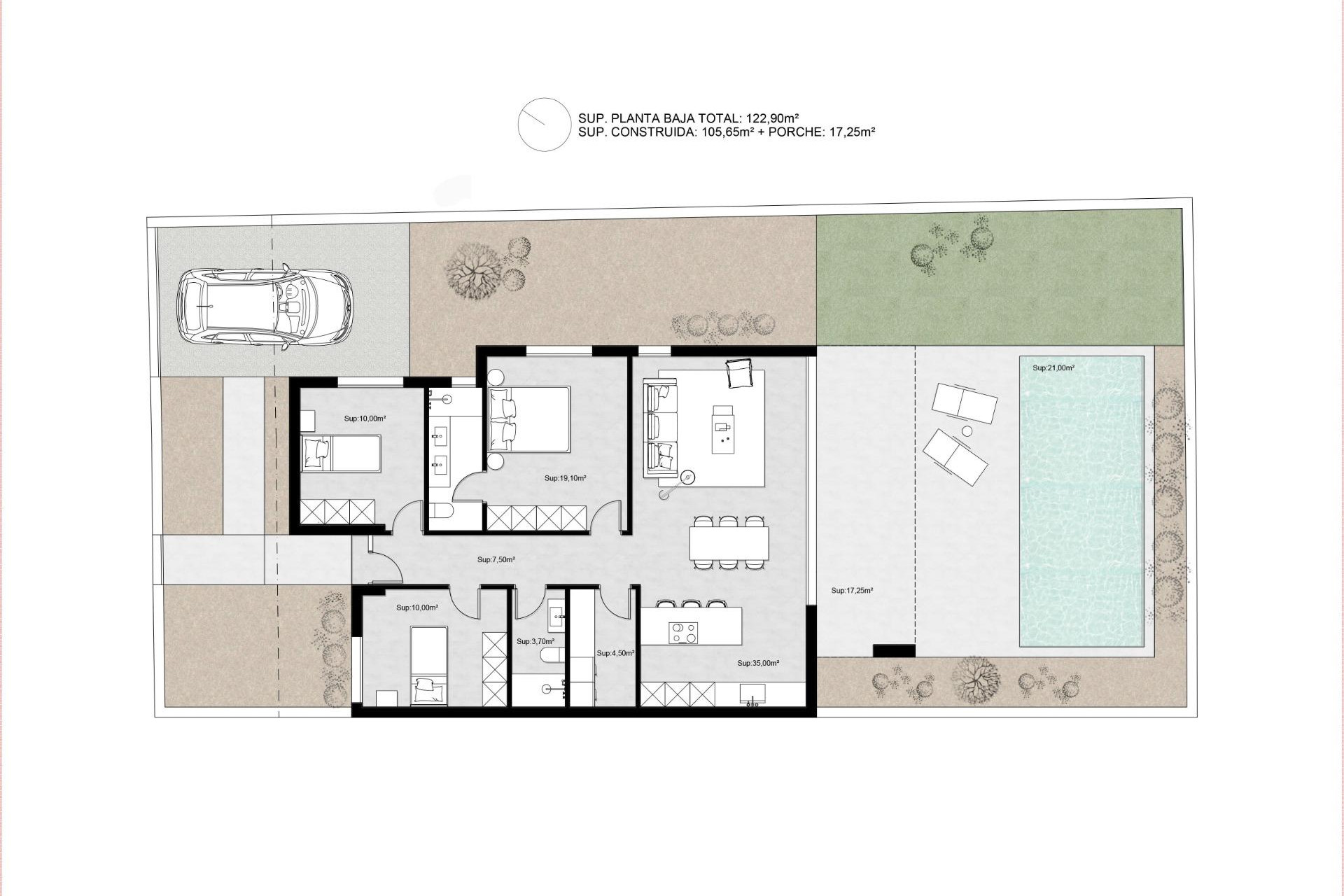 Nouvelle construction - Villa Individuelle - Molina De Segura - Urb. La Quinta