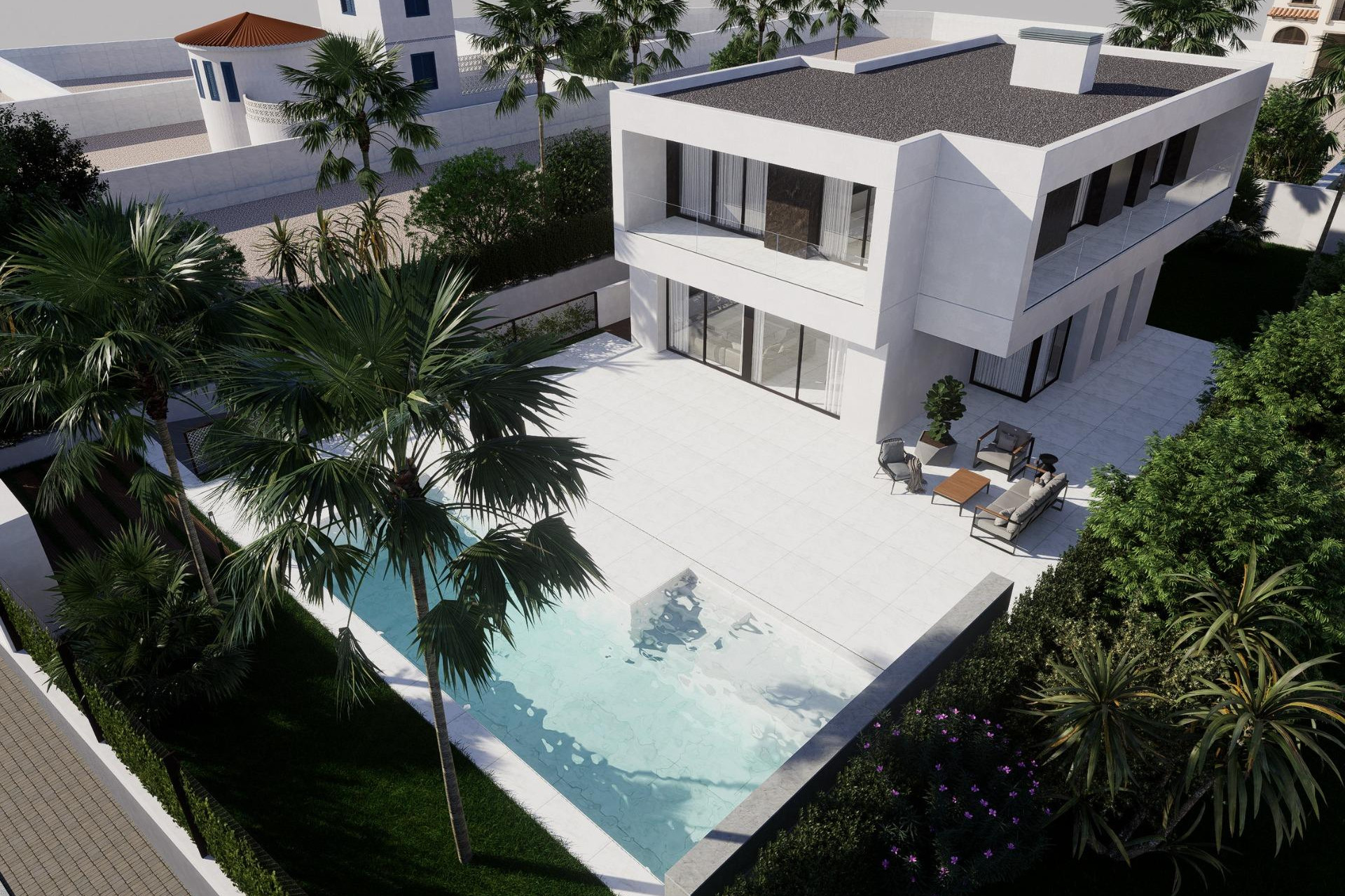 Nouvelle construction - Villa Individuelle - Orihuela Costa - La Zenia