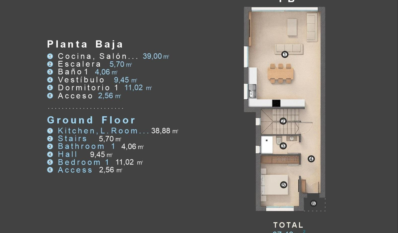 Nouvelle construction - Villa Individuelle - Orihuela Costa - Las Filipinas