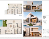 Nouvelle construction - Villa Individuelle - Pilar de la Horadada - pueblo