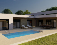 Nouvelle construction - Villa Individuelle - Pinoso - Campo