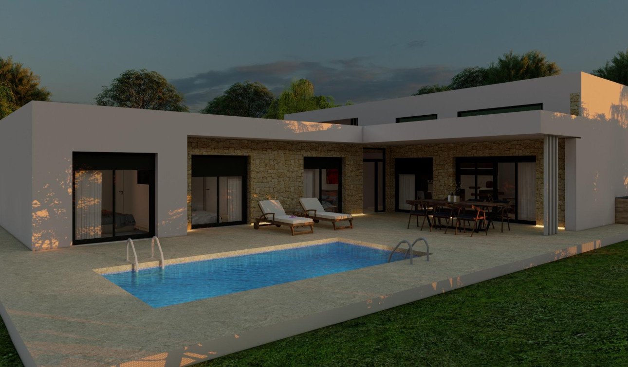 Nouvelle construction - Villa Individuelle - Pinoso - Campo