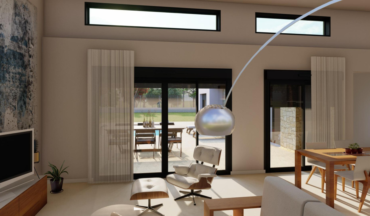 Nouvelle construction - Villa Individuelle - Pinoso - Campo