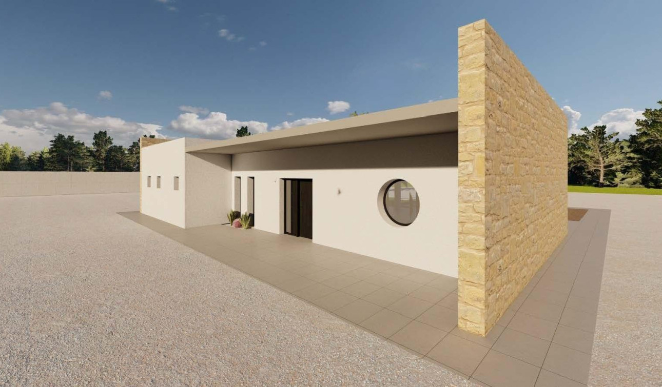 Nouvelle construction - Villa Individuelle - Pinoso - Campo