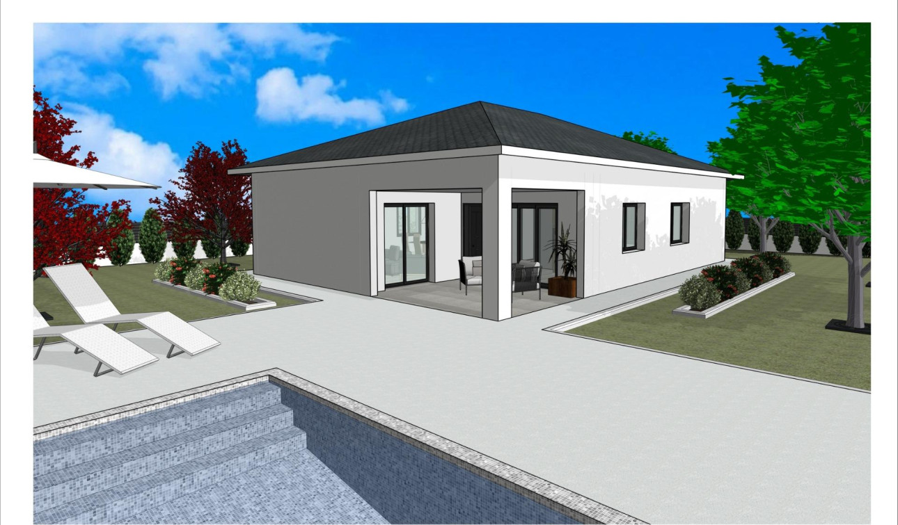 Nouvelle construction - Villa Individuelle - Pinoso - Lel