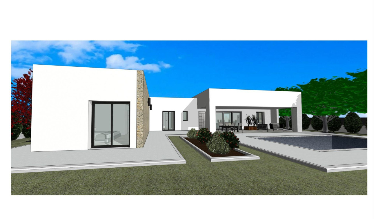 Nouvelle construction - Villa Individuelle - Pinoso - Lel