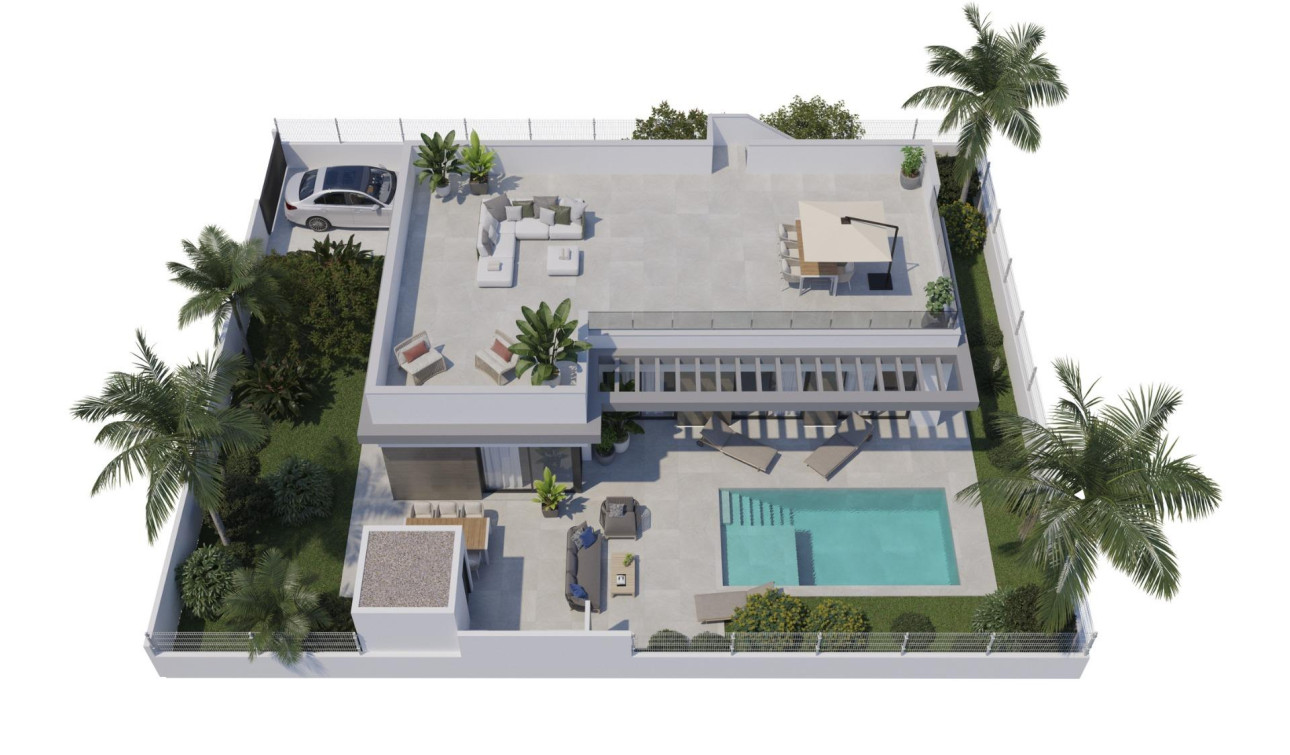 Nouvelle construction - Villa Individuelle - Polop - Alberca