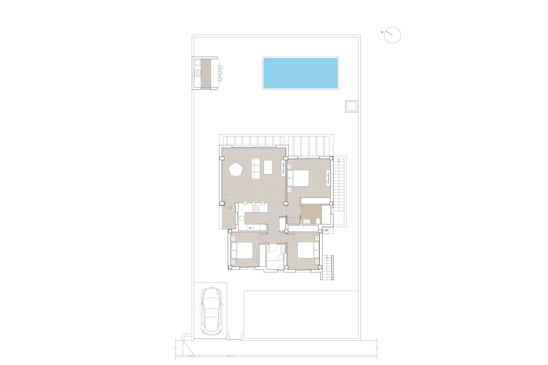 Nouvelle construction - Villa Individuelle - Polop - Novapolop