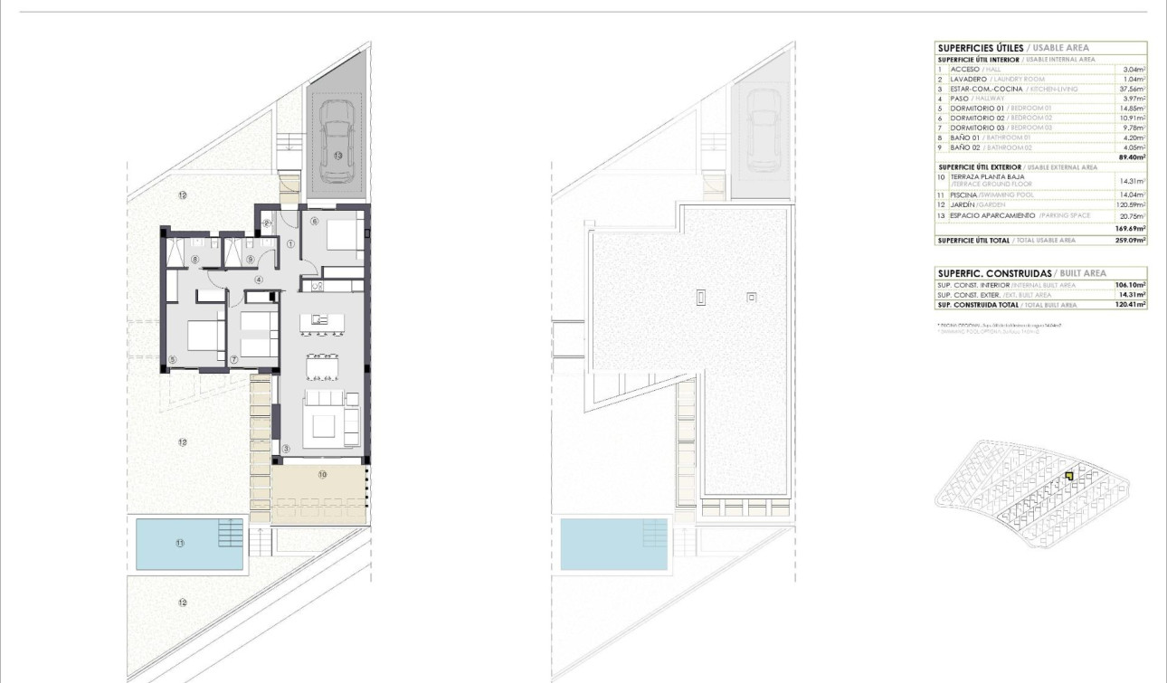 Nouvelle construction - Villa Individuelle - Polop - PAU 1