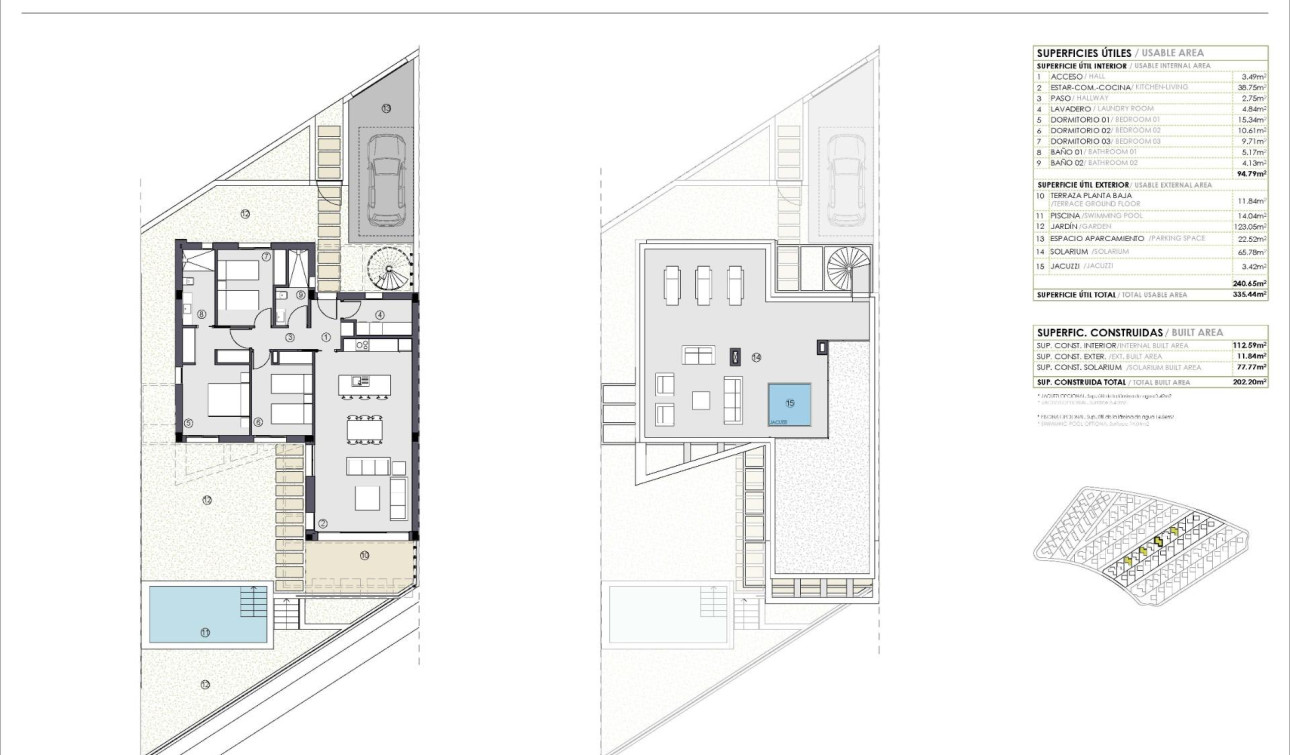 Nouvelle construction - Villa Individuelle - Polop - PAU 1