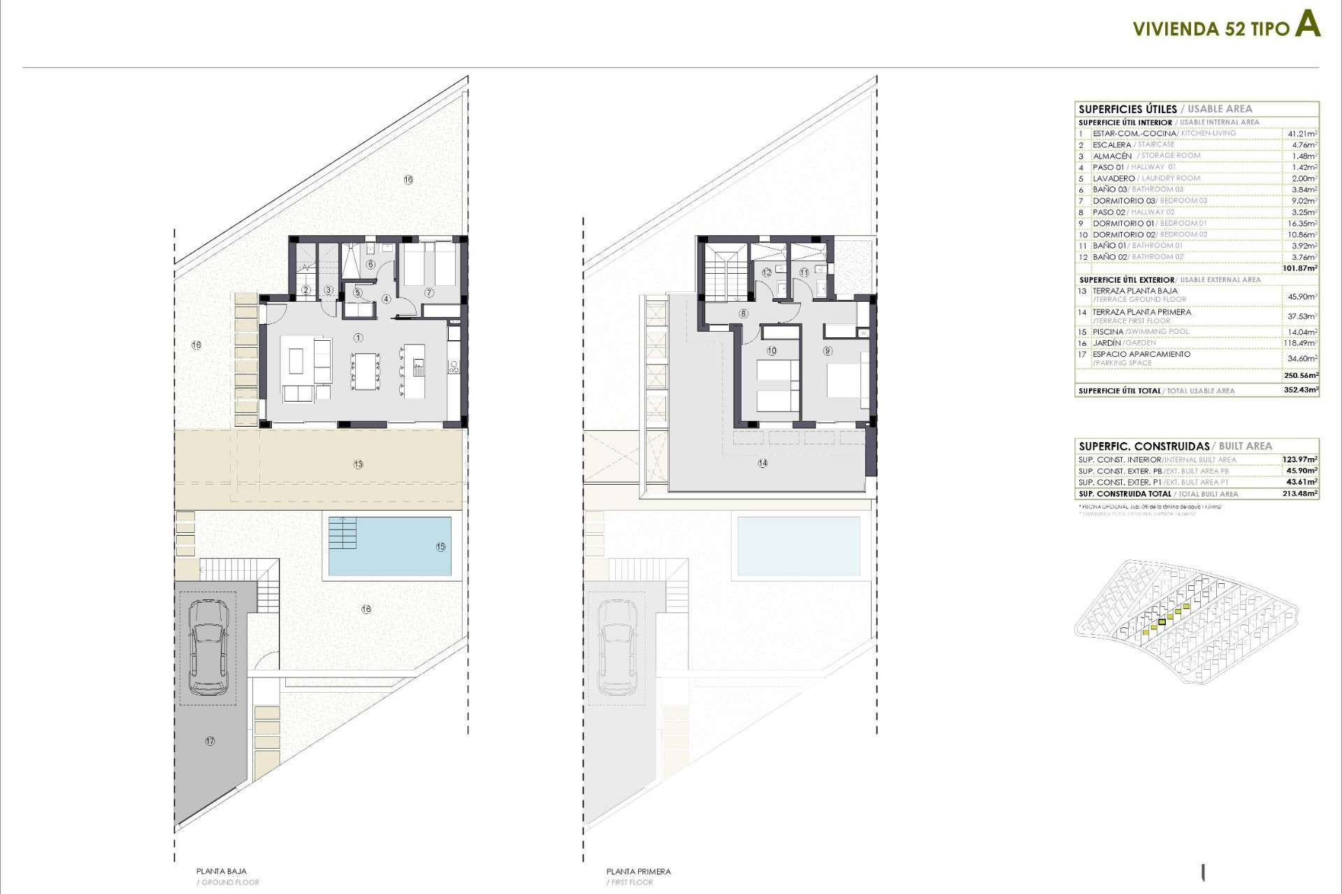 Nouvelle construction - Villa Individuelle - Polop - PAU 1