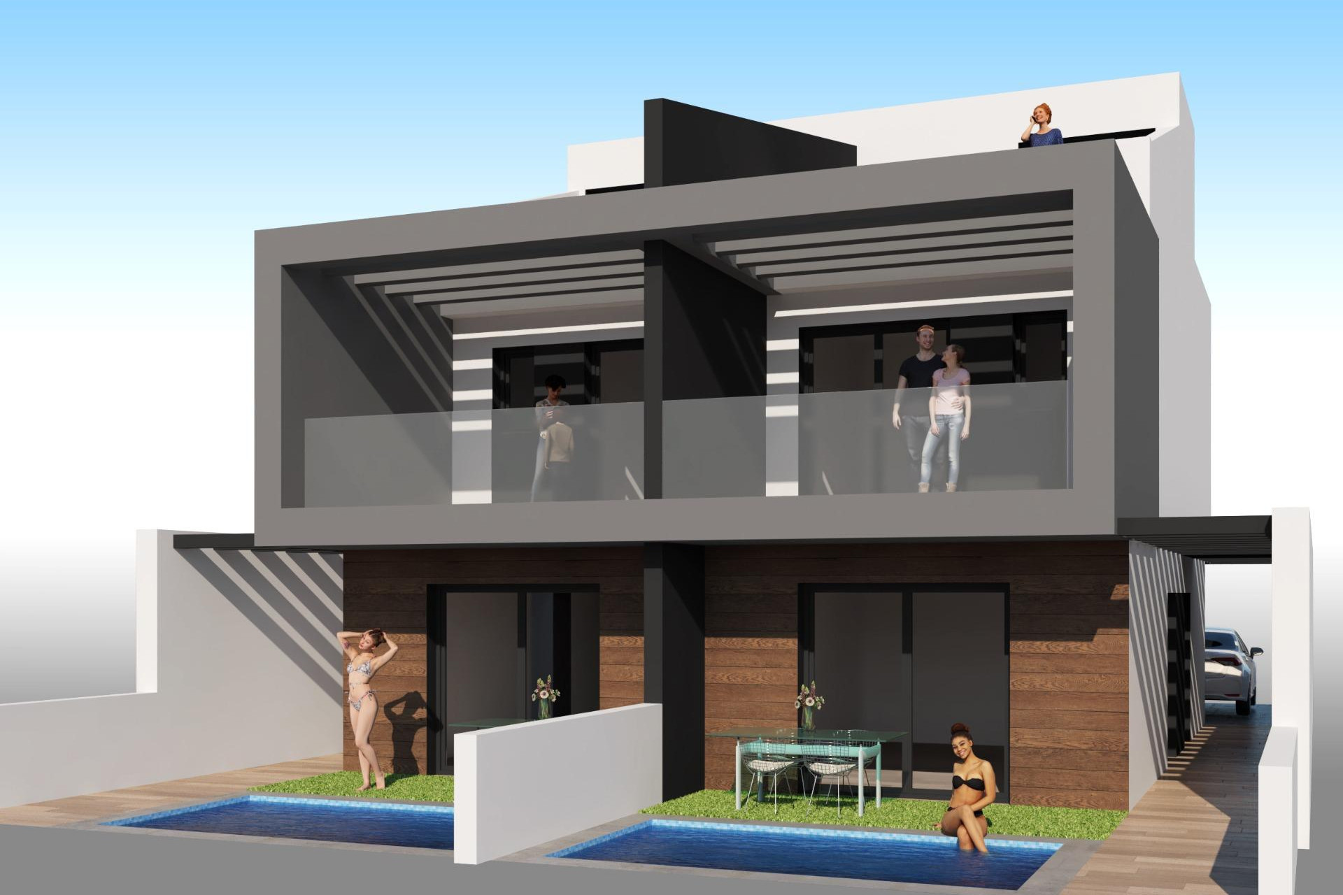 Nouvelle construction - Villa Individuelle - San Javier - Santiago De La Ribera