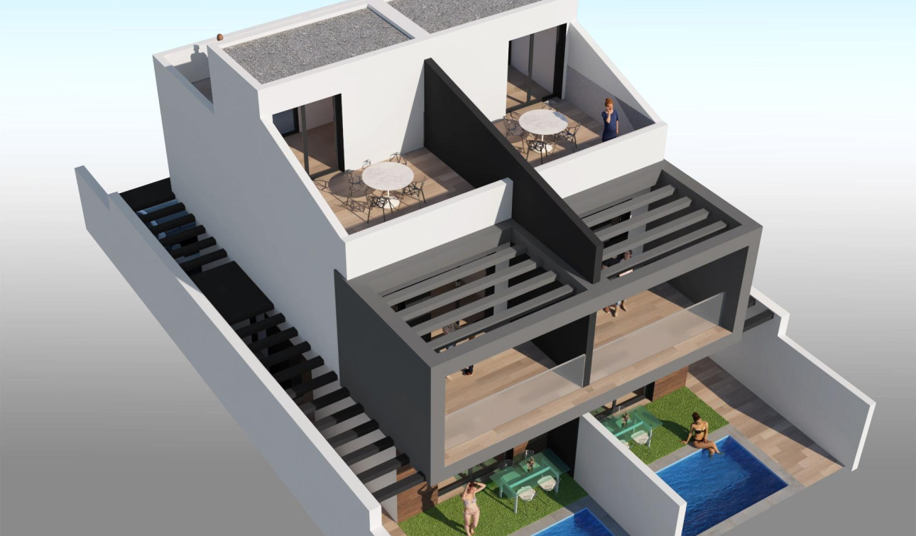Nouvelle construction - Villa Individuelle - San Javier - Santiago De La Ribera