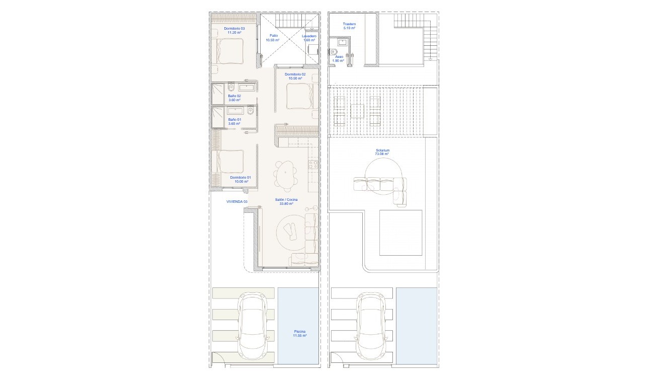 Nouvelle construction - Villa Individuelle - San Pedro del Pinatar - San Pedro De Pinatar