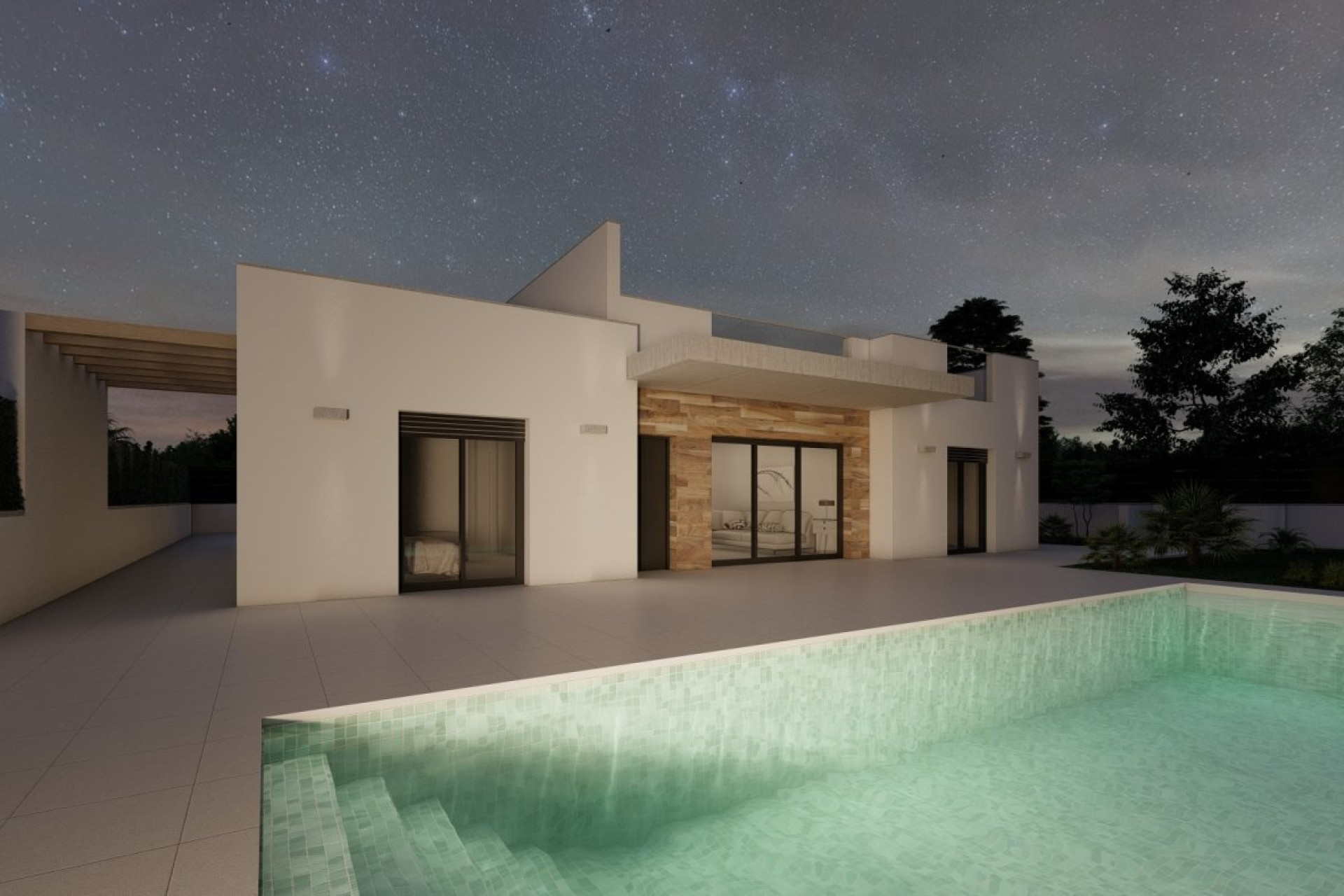 Nouvelle construction - Villa Individuelle - Torre Pacheco - Roldán