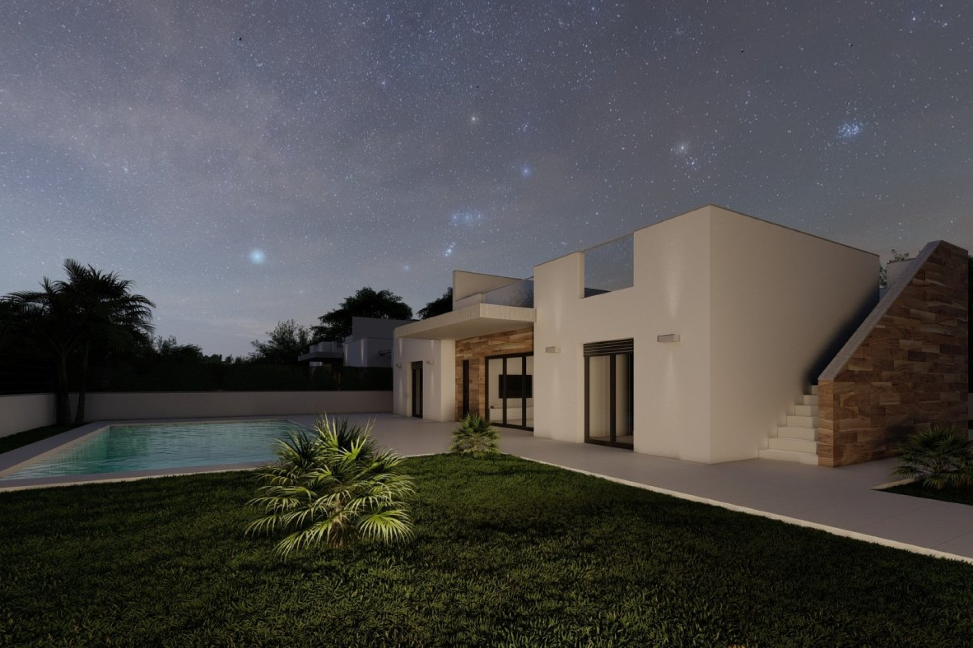 Nouvelle construction - Villa Individuelle - Torre Pacheco - Roldán