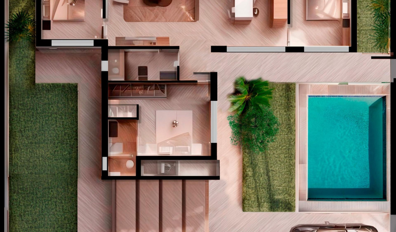 Nouvelle construction - Villa Individuelle - Torre Pacheco - Roldán