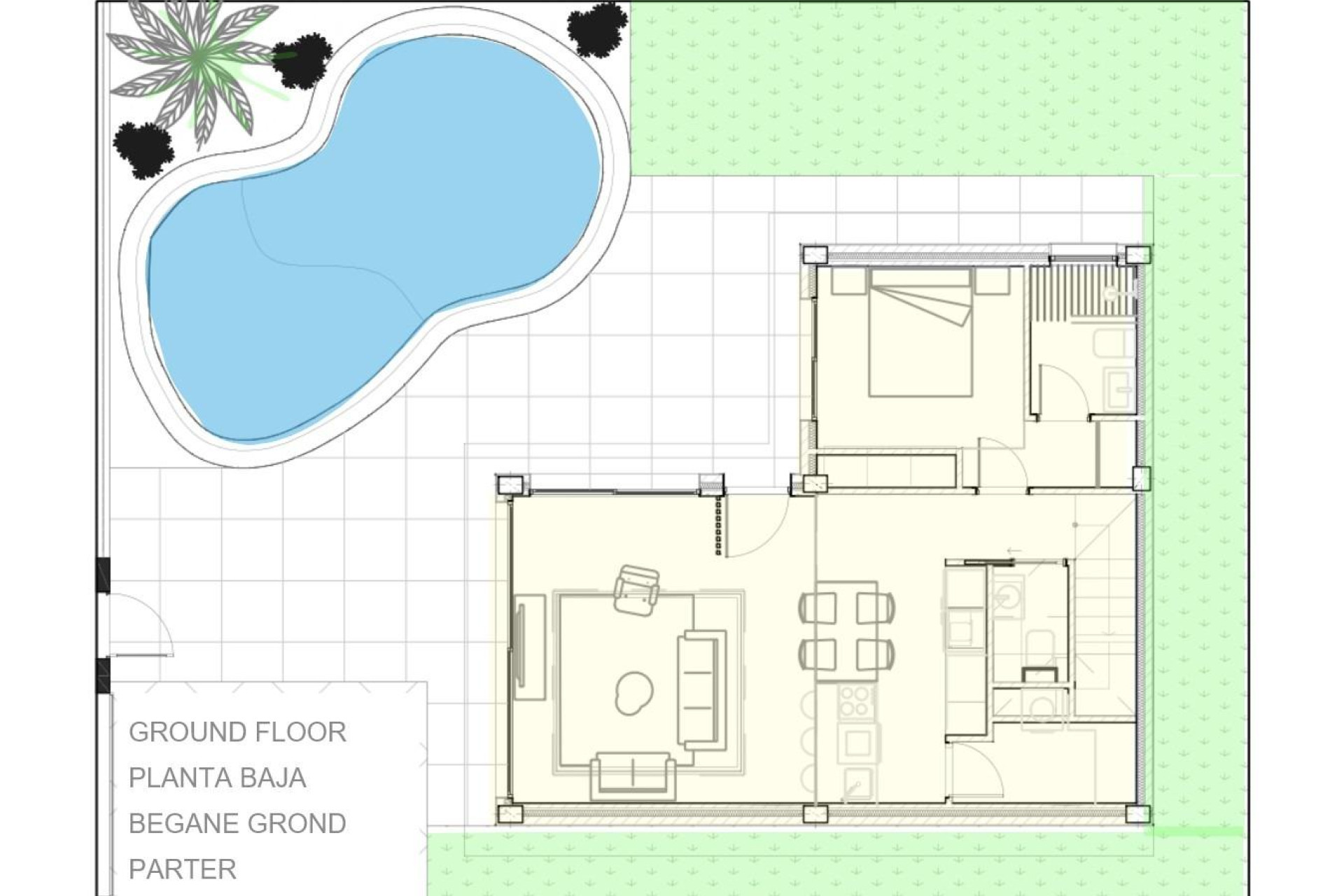 Nouvelle construction - Villa Individuelle - Torre Pacheco - Roldán