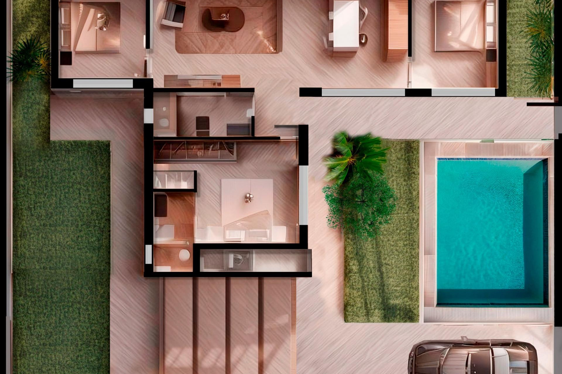 Nouvelle construction - Villa Individuelle - Torre Pacheco - Roldán