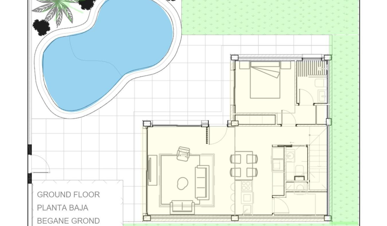 Nouvelle construction - Villa Individuelle - Torre Pacheco - Roldán