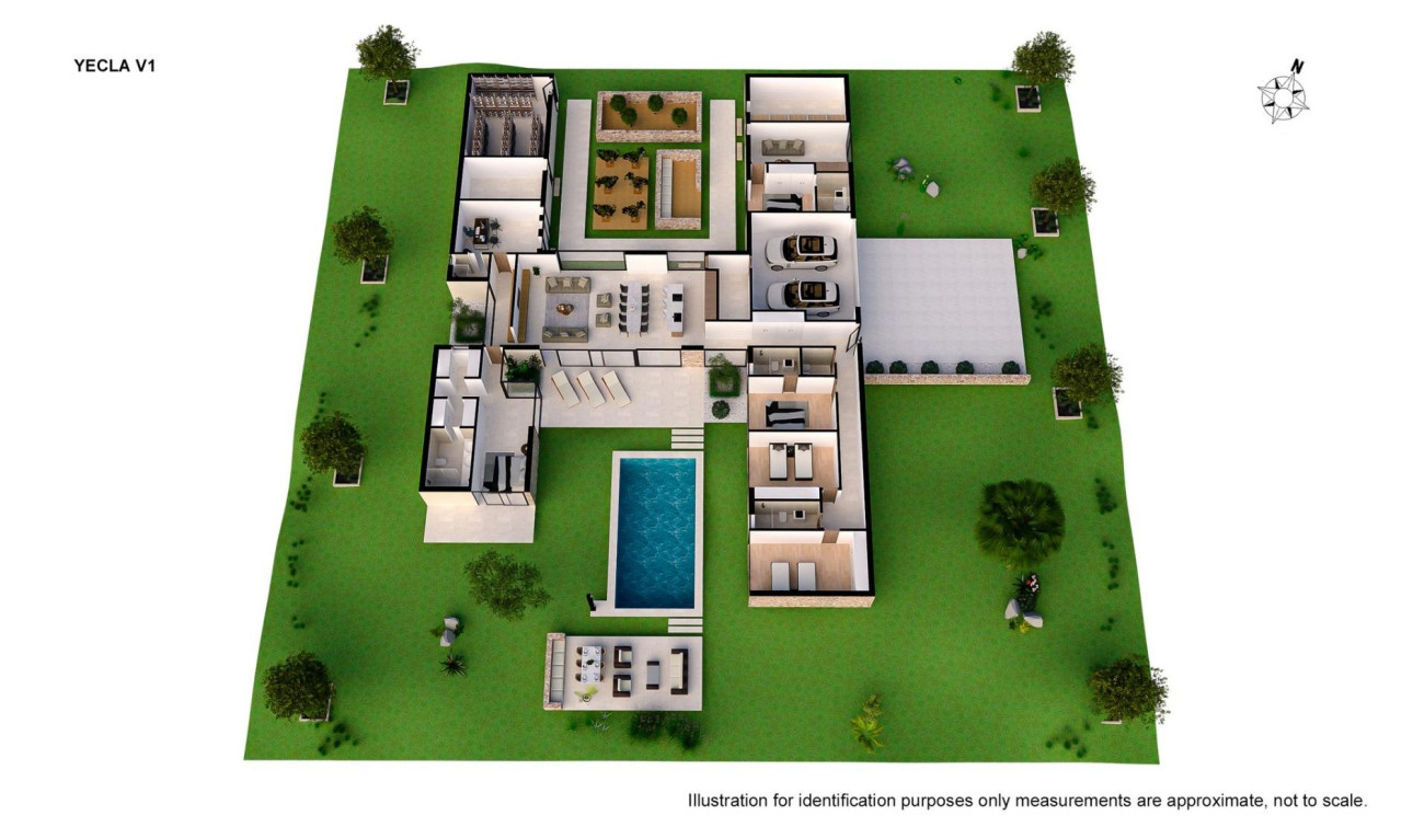Nouvelle construction - Villa Individuelle - Yecla